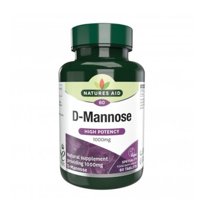 Natures Aid D Mannose 1000mg 60 tabs